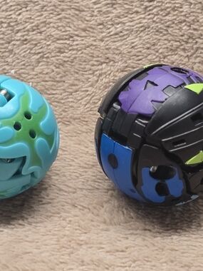 2 Bakugan Action Figures From Spin Master